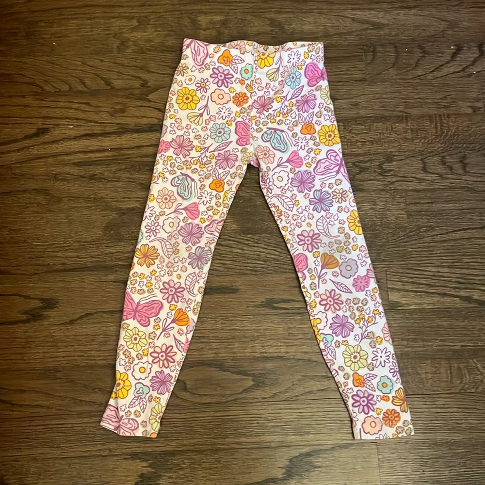 XS 4/5 Cat & Jack Floral Legging